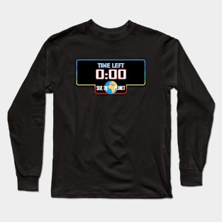 Time left 0:00 Long Sleeve T-Shirt